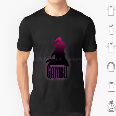 Gambit T Shirt Men Women Kids 6xl Gambit Xmen X Men Rogue Cyclops Phoenix Professor X Mutant