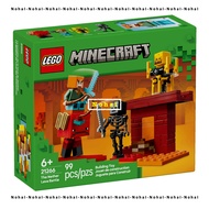 Lego Minecraft The Nether Lava Battle 21266 Play Set