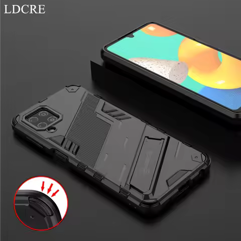 For Samsung Galaxy M32 Case Protective For Samsung M32 Cover Armor Silicone Back Invisible Phone Hol