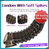 ⚡Penghantaran 24 jam ⚡Condom Pemanjal Zakar Boleh Digunakan Semula Cincin Zakar Kelewatan Pancutan K