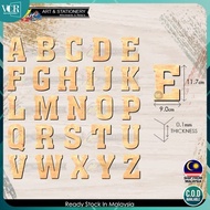 Craft.E Wooden Alphabet A to Z / Number 0 to 9 for Party/wedding wall decoration