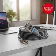 Vention Cat8 RJ45 10M Ethernet Cable 40Gbps 2000MHz Networking for Gaming Laptop Router WiFi PC Type