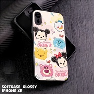 Case iphone XR Casing iphone XR Case Glossy Case Motif [TSUM TSUM CUTE ] hp iphone Casing Coolhp Kes