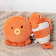 New Octopus Seals Clown Fish Plush Toy 50cm Soft Fish Stuffed Animals Cuddly Pillow Birthday Gift Fo