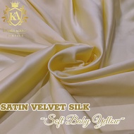 Kain SATIN VELVET 1 ROLL Rolan Gulungan 150CM LEBAR PREMIUM by Roberto Cavali
