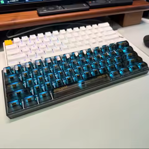 ANNE PRO 2D Mechanical Gaming Keyboard Wireless Bluetooth Dual-mode RGB Hot Swappable Customized Mx 
