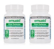 Emuaid First Defense Probiotic Dietary Supplement Capsules 30 ea - 2pc-