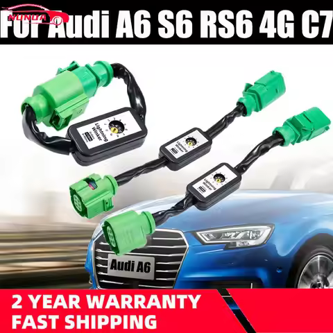 Dynamic Turn Signal Indicator LED Taillight Add-On Module Cable Wire Harness For A6 S6 RS6 4G C7 Sed