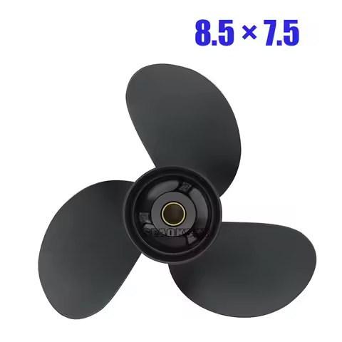 8.5*7.5 Outboard Propeller Fit Tohatsu Mercury Engines 8HP 9.8HP MFS8/9.8 NSF8/9.8 9.9HP 12 Tooth Sp