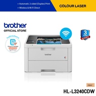 Brother HL-L3240CDW Colour Laser Printer เทคโนโลยี LED พิมพ์ขาว-ดำ/สี 26 แผ่นต่อนาทีพิมพ์เอกสาร 2 หน