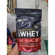 OPTIMUM NUTRITION GOLD STANDARD WHEY 1LB ON WGS protein fitness milk whey protein isolate