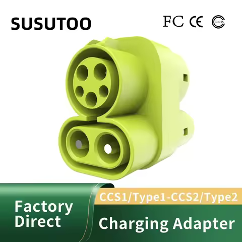 SUSUTOO CCS1 to CCS2 EV fast charging adapter Charger AC DC 1000V 250A and EV Charger Connector Type
