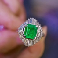 哥倫比亞祖母綠戒指 2.13克拉
