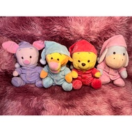Friends Pooh Piglet Tiger Eeyore Doll Pajamas Costume