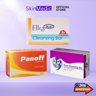 Panoff Cleansing Bar Soap / T3 Acne Cleansing Bar / Ellgy H2O Cleansing Bar 3X Gentler 100g
