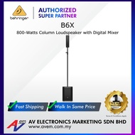 Behringer B6X 800-Watt Column Loudspeaker with Digital Mixer, Effects, Bluetooth Audio Streaming
