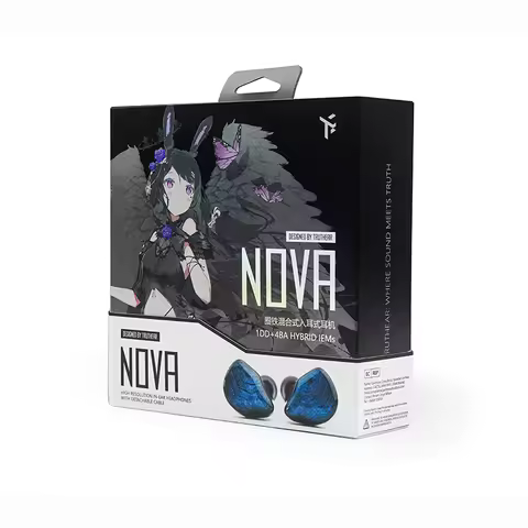 Truthear NOVA 1Dynamic 4 Balanced Ear Headphone with 0.78 2Pin Cable