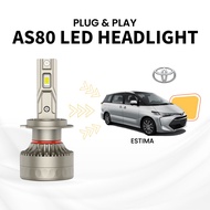 【TOYOTA】Estima 2PCS Plug and Play LED Headlight Foglight H4 H8/H11 HB3/9005 Hi/Lo Beam Car Headlamp 