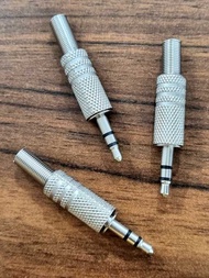 Jack Mini Stereo Besi Jek 35 mm Kecil Speaker HP Handphone