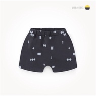 Milk Mile cube pattern baby shorts. HA0370 (2 colors)