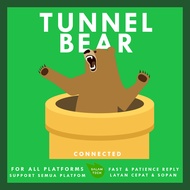 Tunnel Bear OriAccount VPN 2026 (Tunnelbear) ⚡ LIFETIME PREMIUM ⚡LATEST 2025 ⚡ LIFETIME ACTIVATED ⚡ 