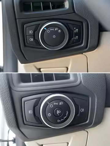 For Ford Focus 12-18 Dashboard Headlamp Switch Low&High Level Configuration Trim Cap OEM：F1EBA018B09