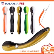 鱼饵 Soft Plastic Fishing Lure Bionic Loach Bait Plastik Bait Umpan Casting Gewang Haruan Lure Siakap Mata Kail Swimbait