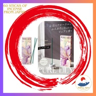 [Direct from JAPAN] TOMORI (Transparent, Fresh Scent) Incense Pure Lily Incense Approximately 60 Sti