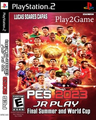 แผ่นเกมส์ PES 2023 v.4 World Cup 2022  Jrplay #ภาษาอังกฤษ# PS2 Playstation 2 คุณภาพสูง ราคาถูก