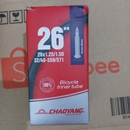 bicycle tube 26"×1.95-2.125 / 26"×1.25-1.50 / 26"×2.30-2.40-2.50