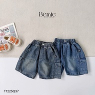 BERNIE KIDS Active pocket jean shorts for Bernie