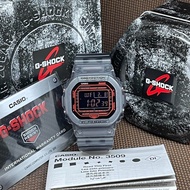 Casio G-Shock DW-B5600G-1D Transparent Grey Digital Bluetooth Smartphone Watch