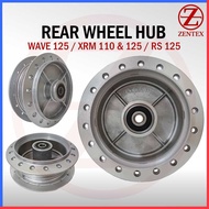 HUB REAR ALLOY WAVE 100 110 XRM / RS 125 FOR MOTORCYCLE