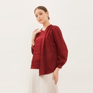 SIMPLICITY Shinny Drape Blouse