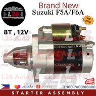 Suzuki Multicab F5A/F6A Starter Assembly 8 Teeth 12V