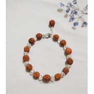 Rudraksa mix Crystal Bracelet by Mulia Store