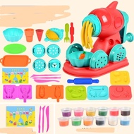 38 Detailed Food Noodle Maker Ice Cream Toy Set 12 Color Clay For Babies