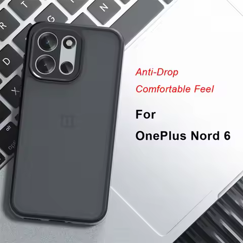 Frosted Feel Case For OnePlus Nord 6 Case Silicone Matte Clear TPU Phone Protector Case OnePlus Nord