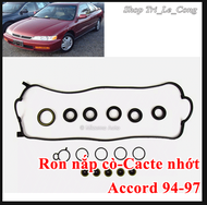 Honda Accord 94-97 gioăng Ron nắp cò cao su đáy cacte nhớt kín dầu máy động cơ 2.0 2.2 đời 95 96 phố
