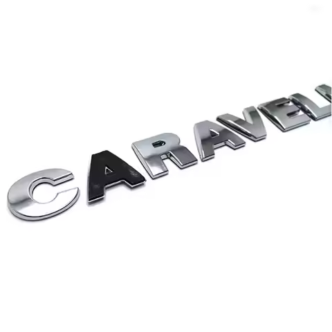 Car ABS Trunk Body Letters Words Logo Badge Emblem Decals Sticker For Volkswagen VW CARAVELLE T2 T3 