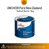 Anchor Pure New Zealand Salted Butter | Butter Asin | Mentega 2kg