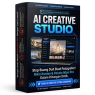 AI Creative Studio - Professional AI Design Software for Product Photoshoots, Advertising Banners, F