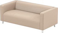 The Beige Klippan Loveseat Cover Replacement is Custom Made Compatible for IKEA Klippan Loveseat Slipcover, A Quality Sofa Cover Replacement (Darker Beige)