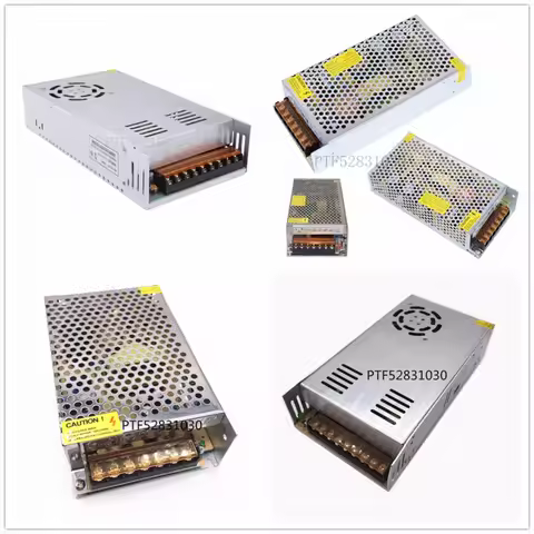 12V LED Transformer Power Supply Switch Adapter AC 110V-240V TO DC 12V 1.25A 2A 3A 5A 6A 10A Driver 