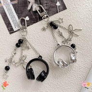 CACTU Music Headphone Bag Charms, Y2K Bag Decoration Headphone Charms, Hanging Backpack Pendant