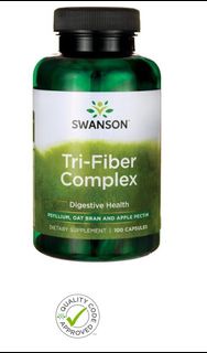 🌈洋車前子 Swanson SW993 Tri-Fiber Complex 天然纖維複方 100 粒 🌈洋車前子 Psyllium Powder 750 mg / 燕麥糠 Oat Bran 710 m