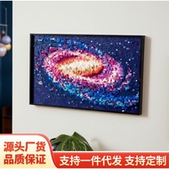 [Assembly Model] Compatible with Lego 31212 Art Life ICONS Galaxy Pixel Painting Building Blocks Boy
