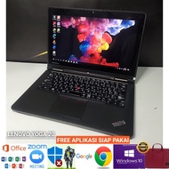 laptop lenovo yoga 20 core i3 Ram 4gb SSD 128gb touchcreen flip-win 10