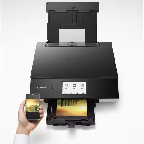 TS8322 All-in-One WirelInkjet Photo Printer with Copier and Scanner, Black