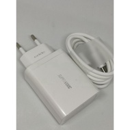 Oppo GaN Power Adapter Charger Super VOOC 65W Fast Charge With PD Type C USB Cable For Reno 6 Reno 5 Pro Find X3 R17